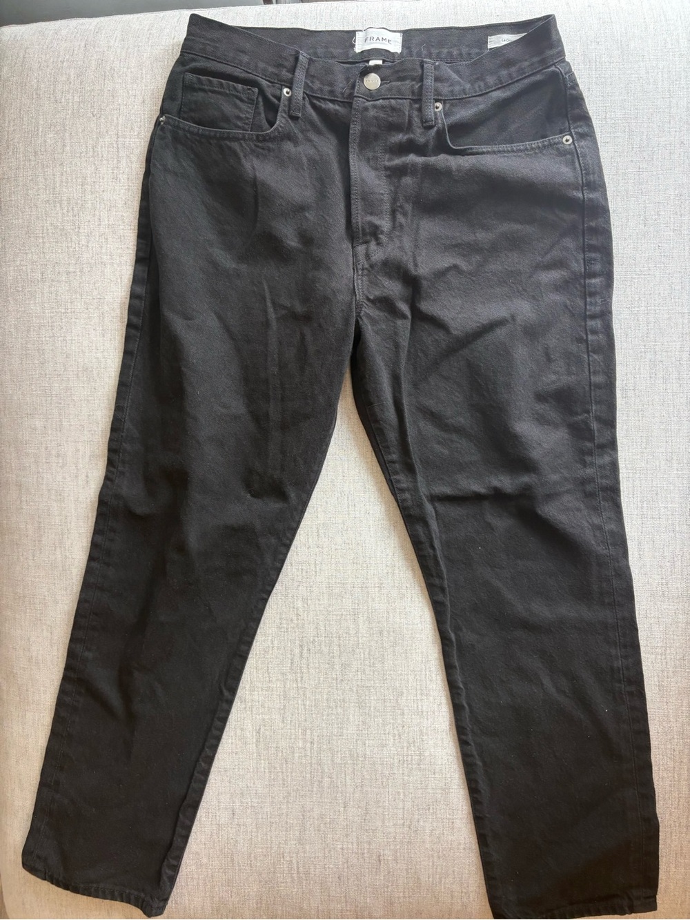 Frame Denim Le Original Women’s Slim Jeans - Black